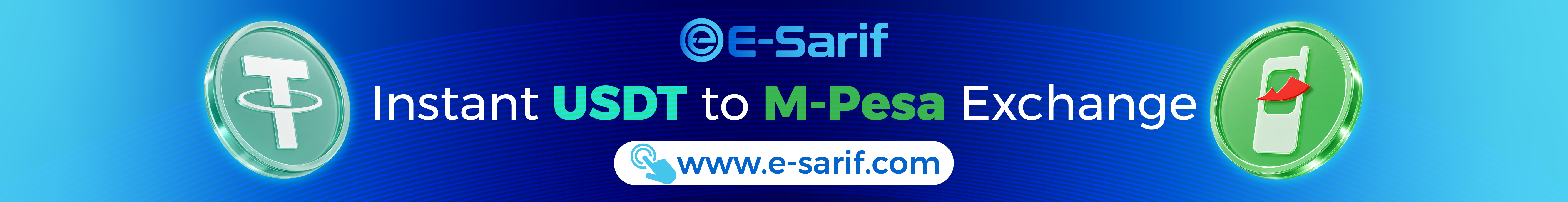 eSARIF USDT to M-PESA exchange