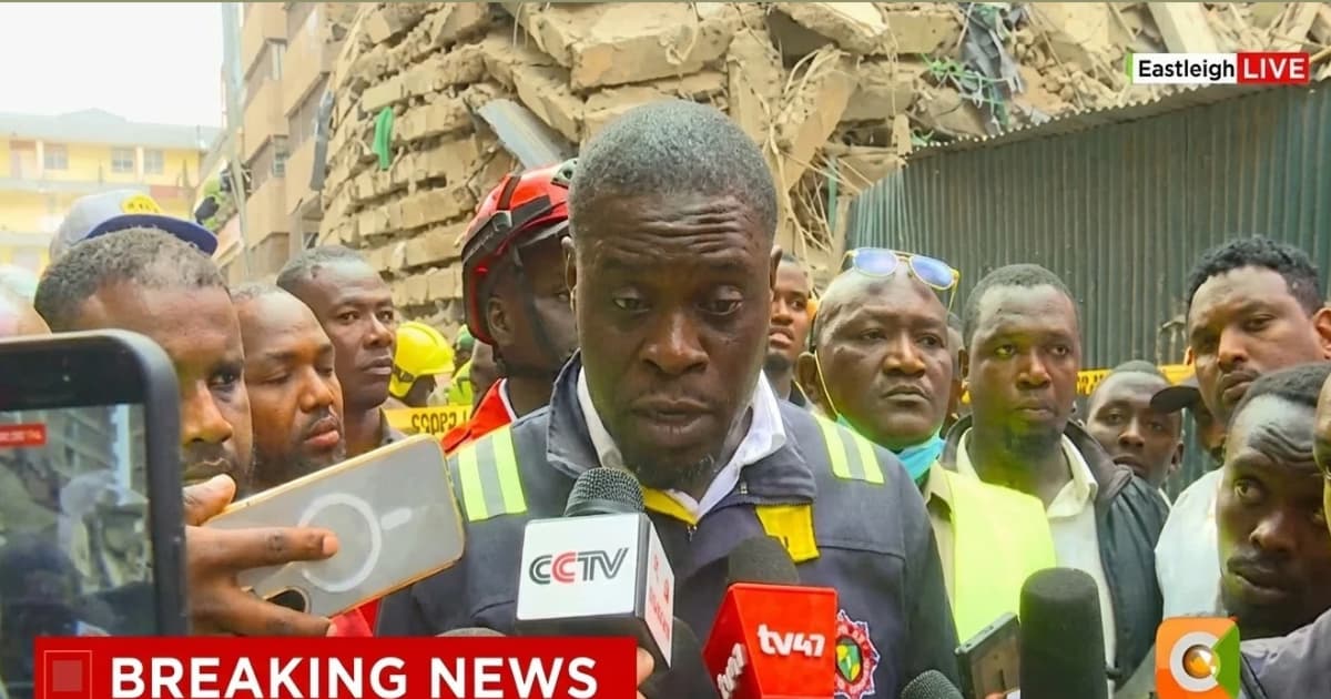 Nairobi Governor Sakaja appeals for space as Eastleigh rescue ...